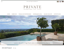 Tablet Screenshot of private-realestate.com